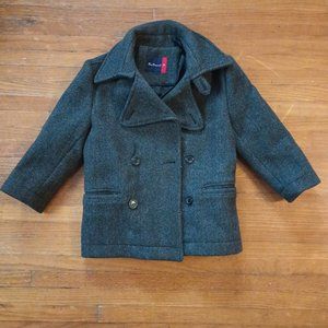 Wool blend coat